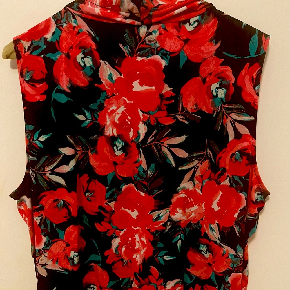 Calvin Klein floral blouse